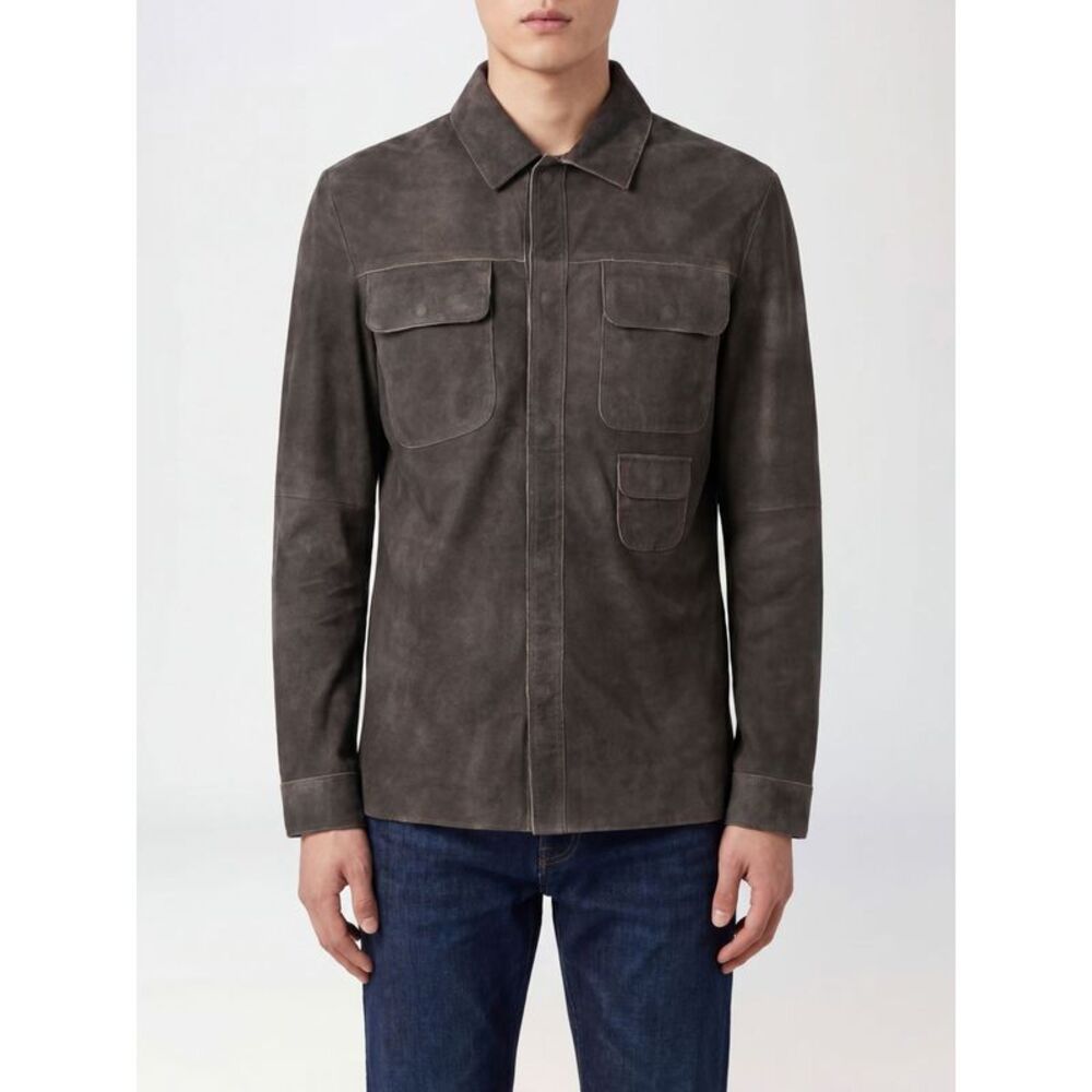Giorgio Brato Shirt Men Brown